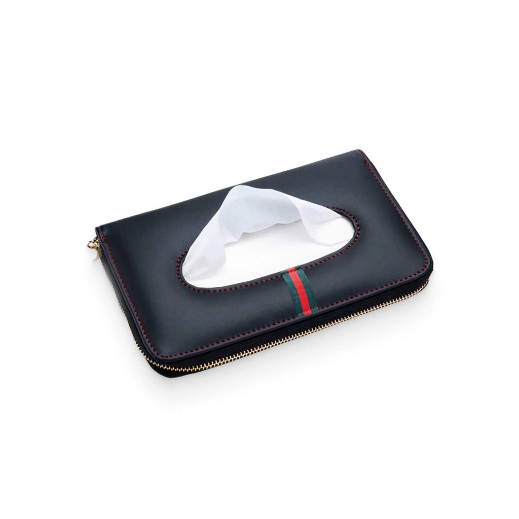 Polyurethane Leather Clutch Tissue Box Cover Driving Comfort Interior Accessories Travel & Roadway Products