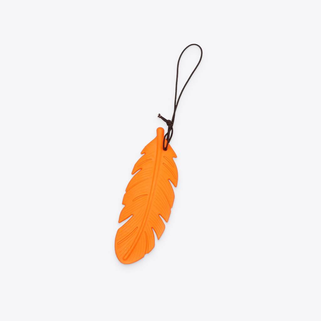 Scented Orange Feather Charm Interior Accessories