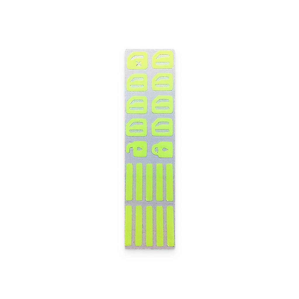 Fluorescent Car Button Stickers Interior Accessories
