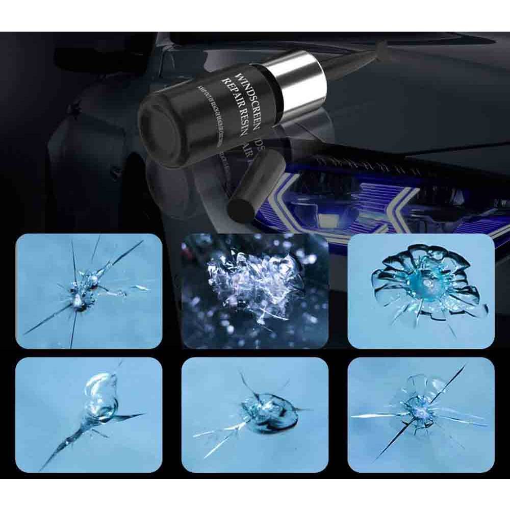 Windshield Scratch Repair Liquid Set (2pcs) Car Wash & Maintenance